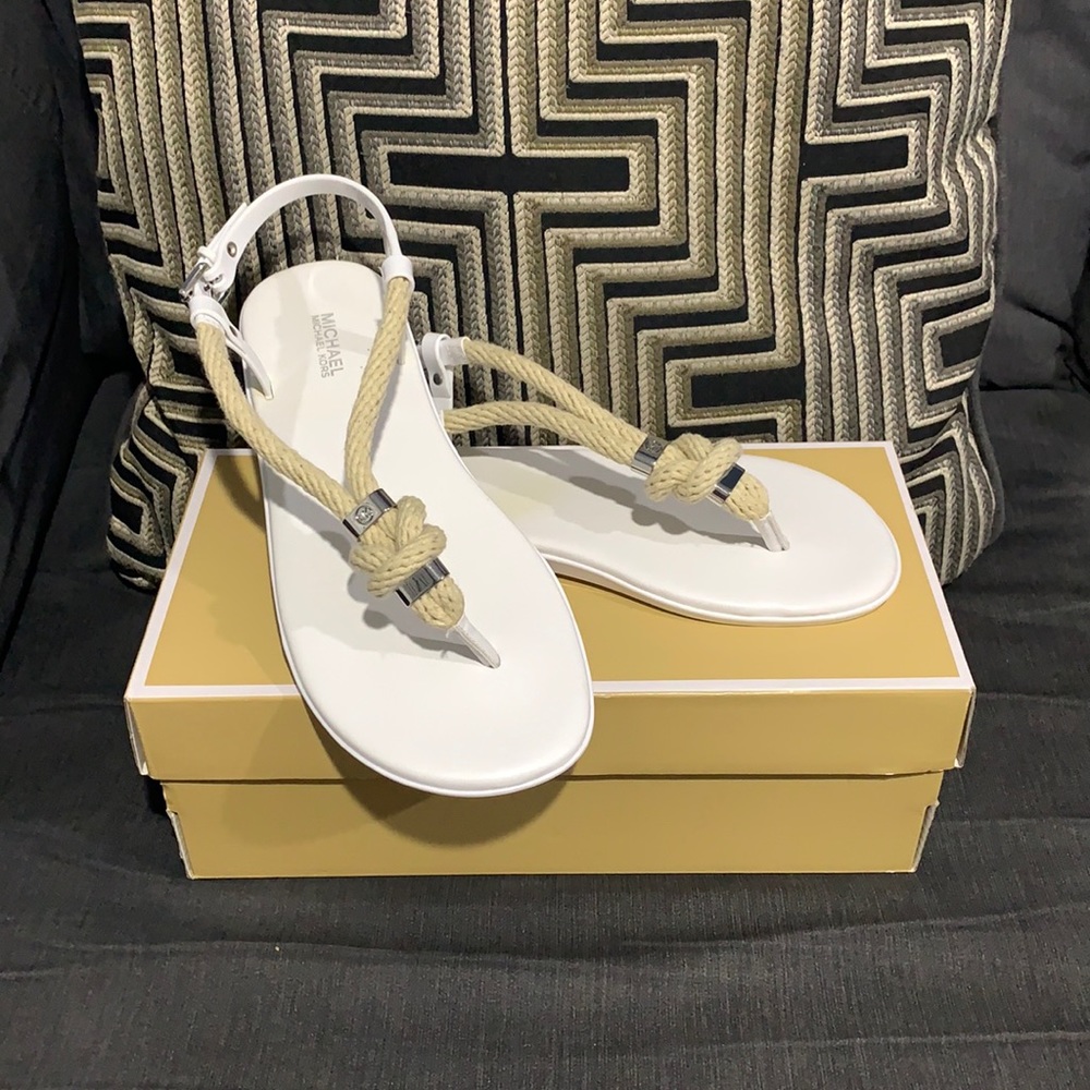 Michael Kors Holly Jelly Rope Sandal